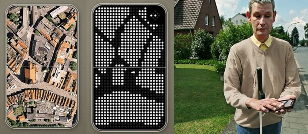 觸摸地球！盲人專用電子地圖