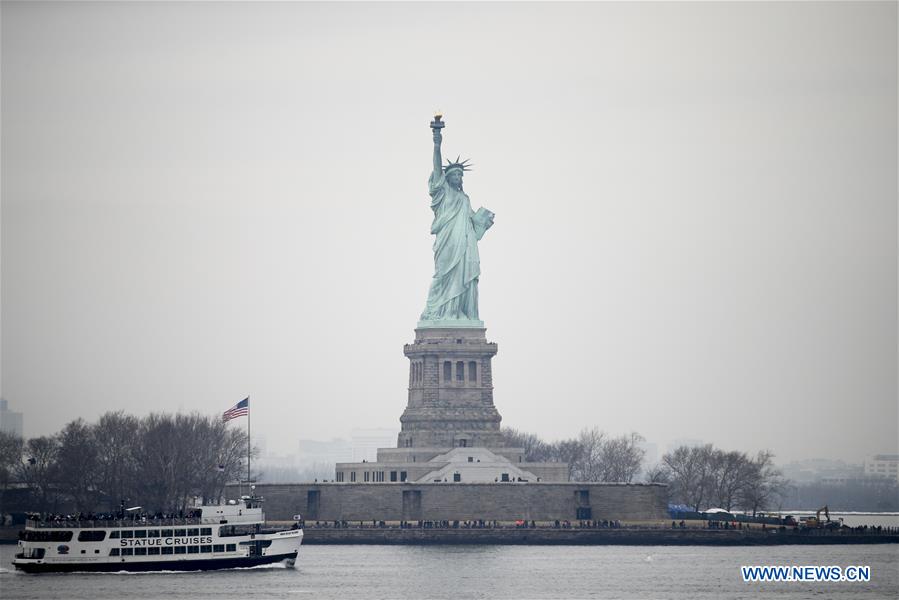 U.S.-NEW YORK-STATUE OF LIBERTY-REOPEN