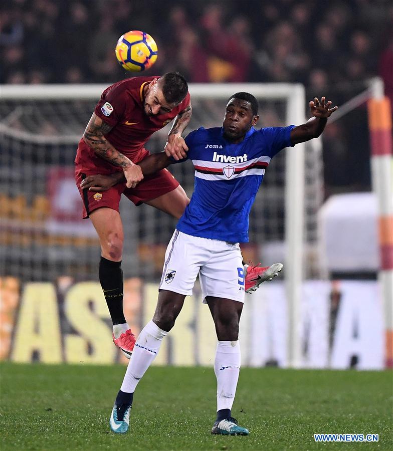 (SP)ITALY-ROME-SOCCER-SERIE A-ROMA VS SAMPDORIA
