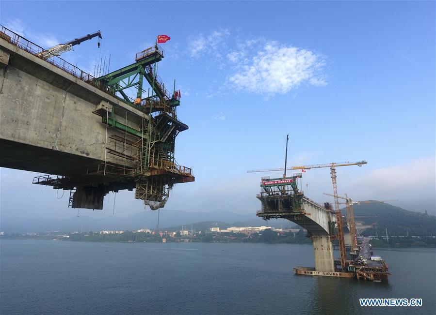 #CHINA-HUBEI-HIGH-SPEED RAILWAY-CONSTRUCTION (CN)