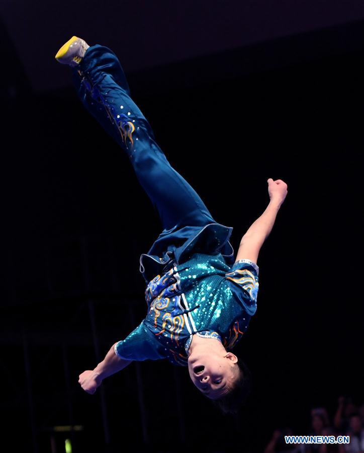 (SP)INDONESIA-JAKARTA-ASIAN GAMES-WUSHU-MEN&rsquo;S CHANGQUAN