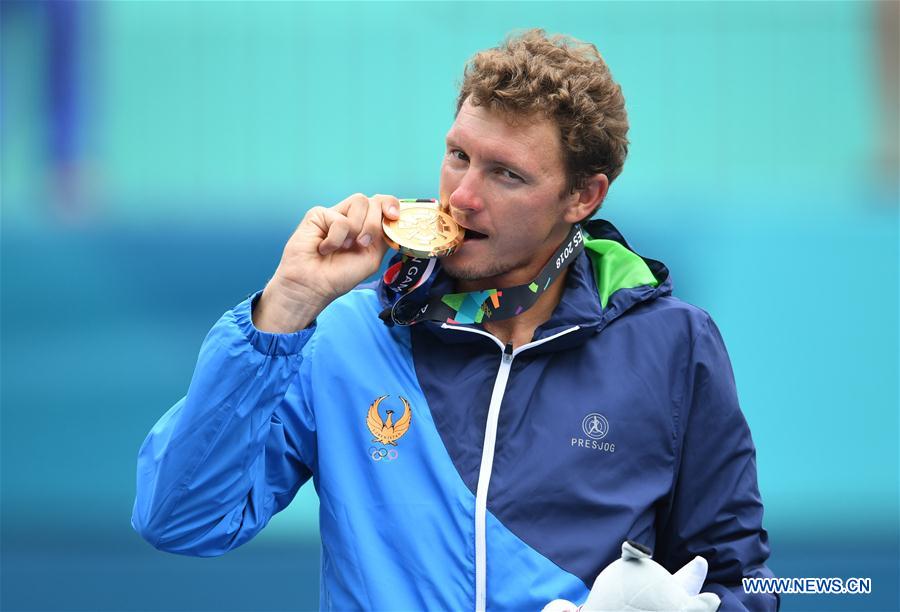 (SP)INDONESIA-PALEMBANG-ASIAN GAMES-TENNIS-MEN&rsquo;S SINGLE-FINAL