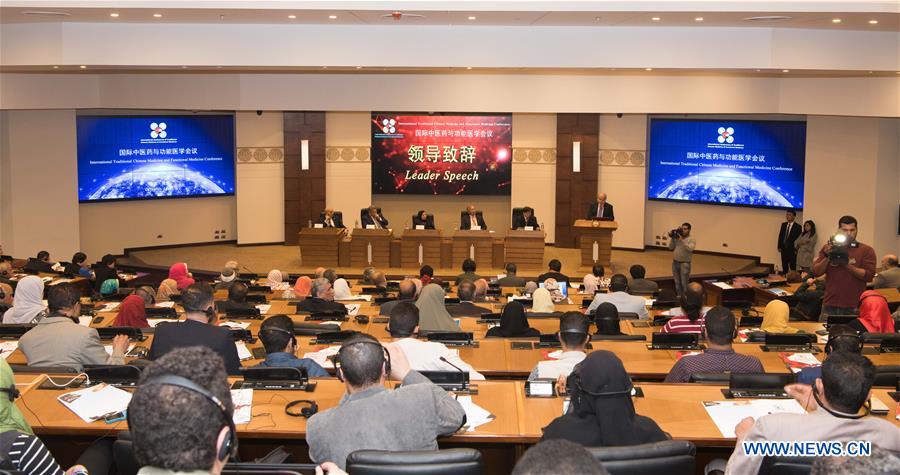 EGYPT-CAIRO-CHINA-TRADITIONAL CHINESE MEDICINE-COOPERATION