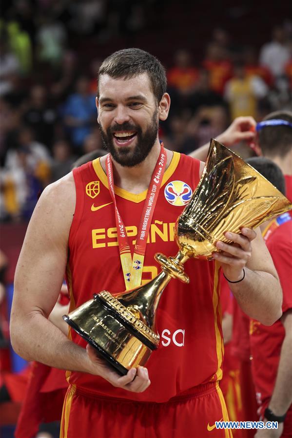 (SP)CHINA-BEIJING-BASKETBALL-FIBA WORLD CUP-ESP VS ARG (CN)
