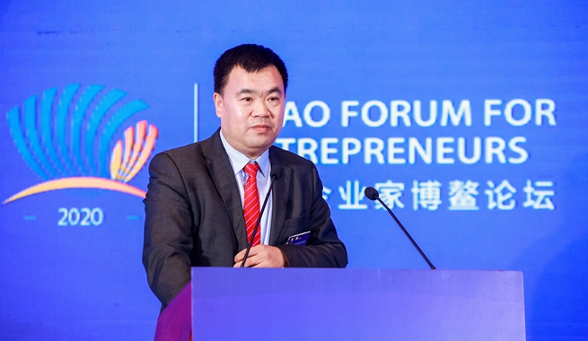 北京永聚河環(huán)?？萍加邢薰径麻L馮強演講