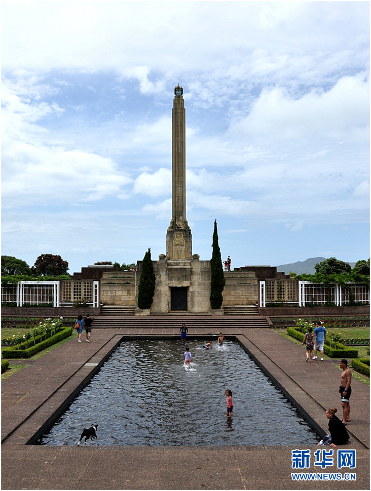 新西蘭游記--工黨紀(jì)念碑及周邊景色