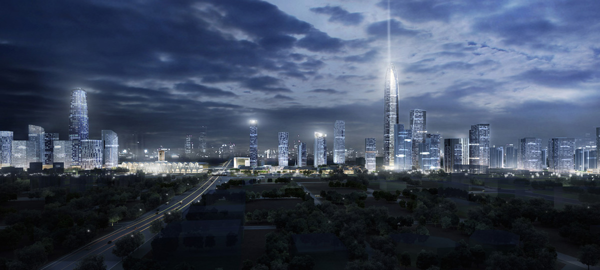 石家莊中央商務(wù)區(qū)的南區(qū)和北區(qū)，將分別以金融和智慧為核心進行建設(shè)，帶動產(chǎn)業(yè)經(jīng)濟集聚