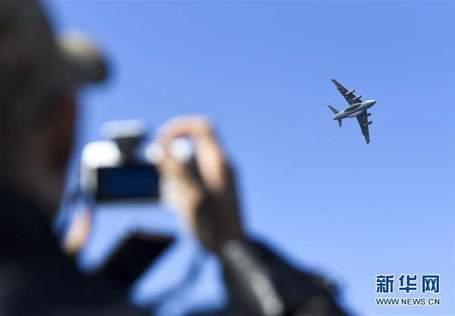 （軍事）（3）殲-20、運-20首次在東北地區(qū)進行飛行展示