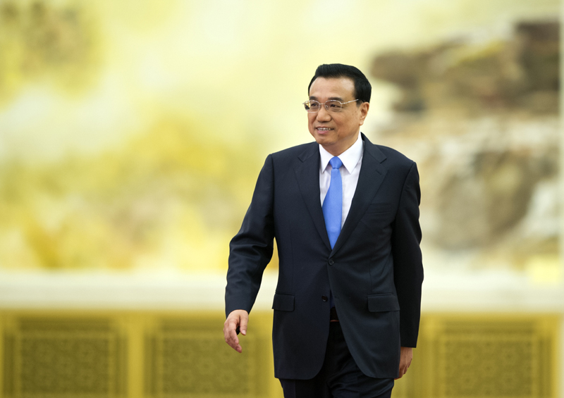 3月15日，國(guó)務(wù)院總理李克強(qiáng)在北京人民大會(huì)堂與中外記者見(jiàn)面，并回答記者提問(wèn)。新華社記者 謝環(huán)馳 攝