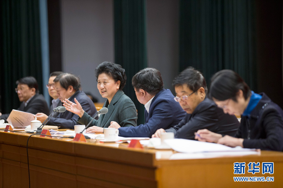 1月16日，中共中央政治局委員、國(guó)務(wù)院副總理劉延?xùn)|在北京出席&ldquo;加強(qiáng)和改進(jìn)新形勢(shì)下高校思想政治工作專題研討班&rdquo;開(kāi)班式。 新華社記者崔新鈺 攝