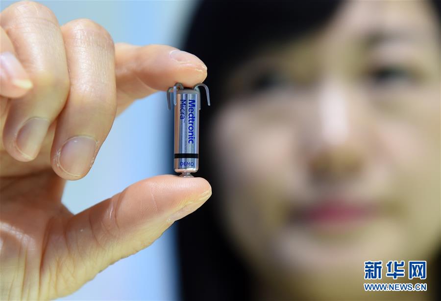（鏡觀中國&middot;新華社國內(nèi)照片一周精選）（4）全球最小心臟起搏器