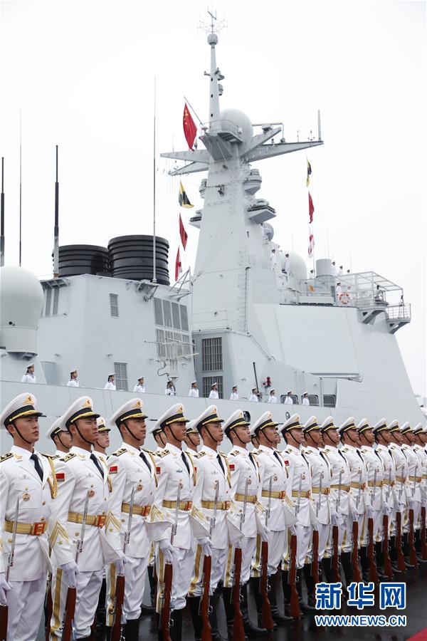 （人民海軍70年&middot;XHDW）（4）慶祝人民海軍成立70周年海上閱兵活動即將舉行  