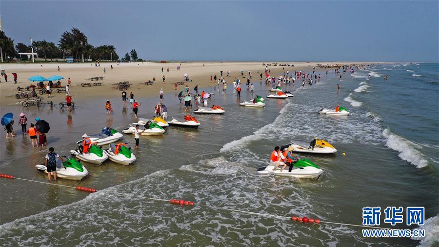 （壯麗70年 奮斗新時代&mdash;&mdash;推動高質(zhì)量發(fā)展調(diào)研行&middot;圖文互動）（1）近海能看鯨魚白海豚，廣西這片濱海旅游勝地啥來頭？