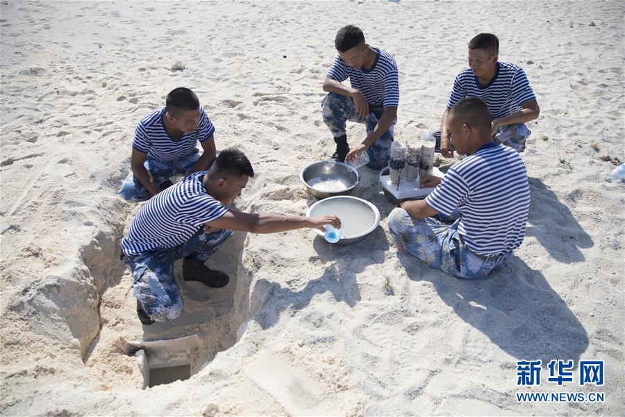 （壯麗70年&middot;奮斗新時(shí)代&middot;新華全媒頭條&middot;圖文互動(dòng)）（8）&ldquo;你在我的航程上，我在你的視線(xiàn)里&rdquo;&mdash;&mdash;走進(jìn)海軍西沙中建島官兵的五彩世界