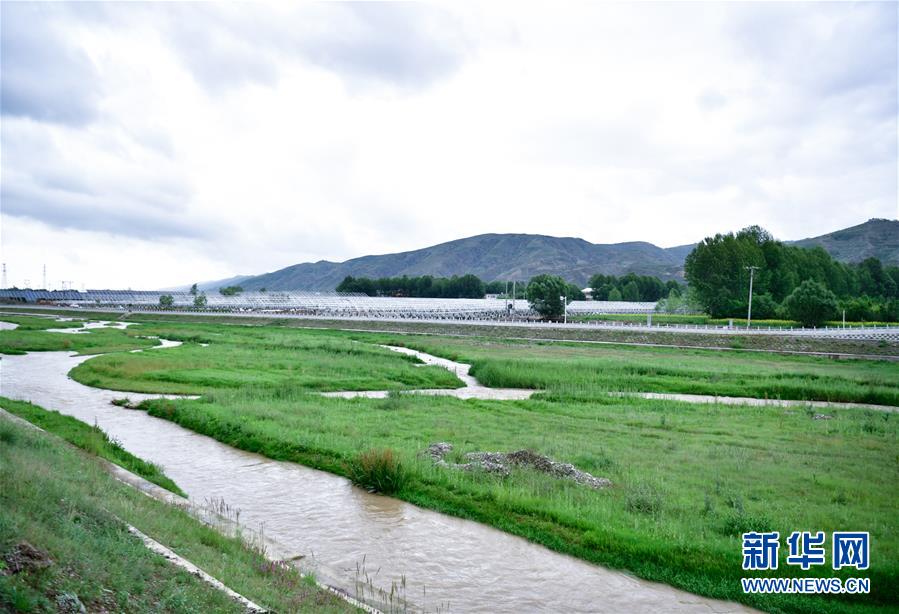 （圖文互動）（4）青海互助：送走污水，迎來碧波