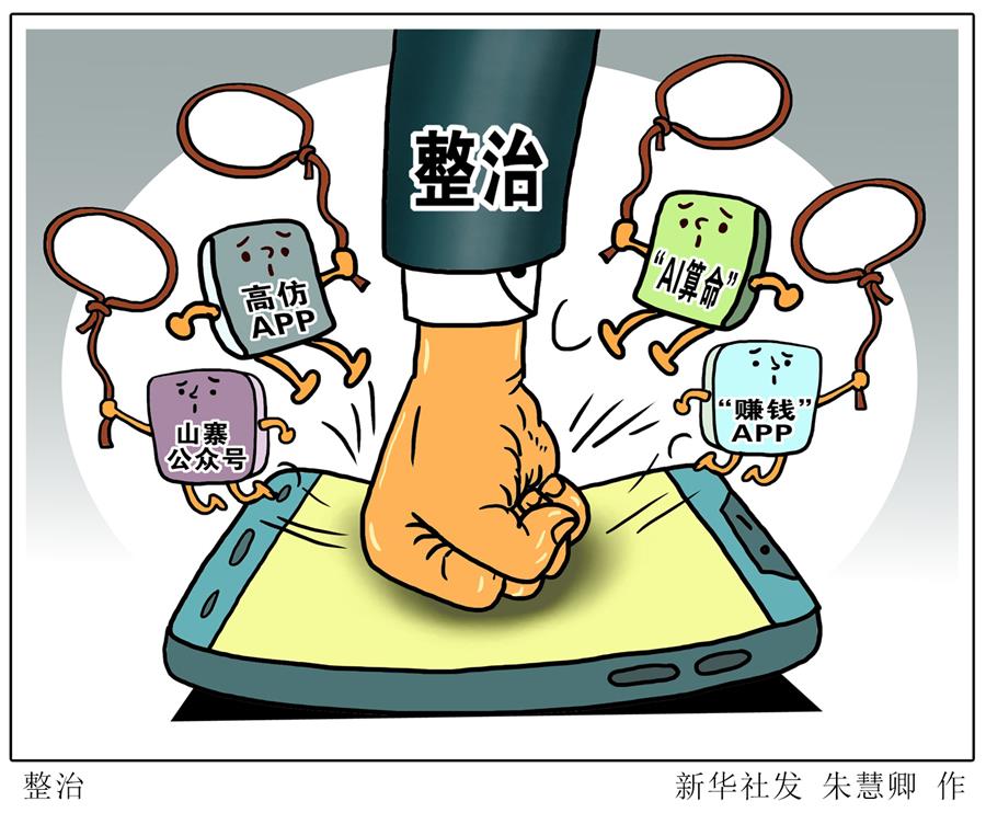 （圖表&middot;漫畫(huà)）[新華視點(diǎn)&middot;回望2019]整治