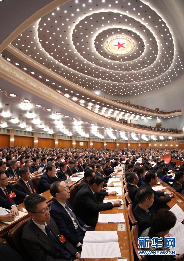 （兩會(huì)&middot;政協(xié)開(kāi)幕&middot;XHDW）（11）全國(guó)政協(xié)十三屆二次會(huì)議在京開(kāi)幕