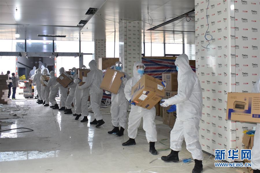 （聚焦疫情防控&middot;圖文互動(dòng)）（2）武警官兵全力奮戰(zhàn)疫情防控一線