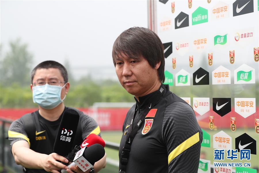 （體育）（2）足球&mdash;&mdash;國家男足在滬集訓(xùn)