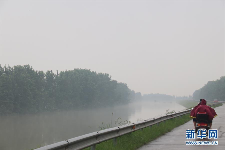 （防汛抗洪&middot;圖文互動）（3）目擊洞庭抗洪&ldquo;風(fēng)向標(biāo)&rdquo;挺過第一波攻擊