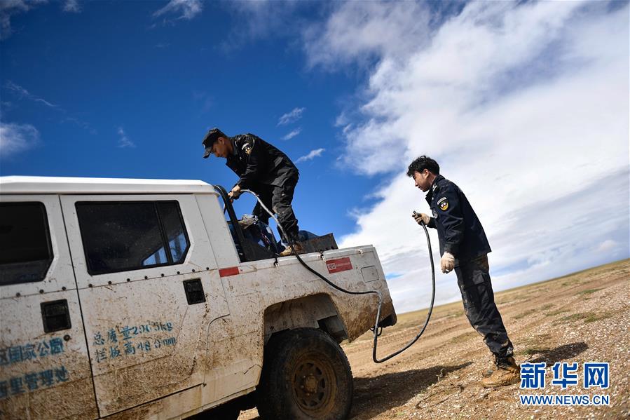 （圖文互動）（6）記者手記：可可西里，&ldquo;挪&rdquo;向&ldquo;藏羚羊大產(chǎn)房&rdquo;的14個半小時