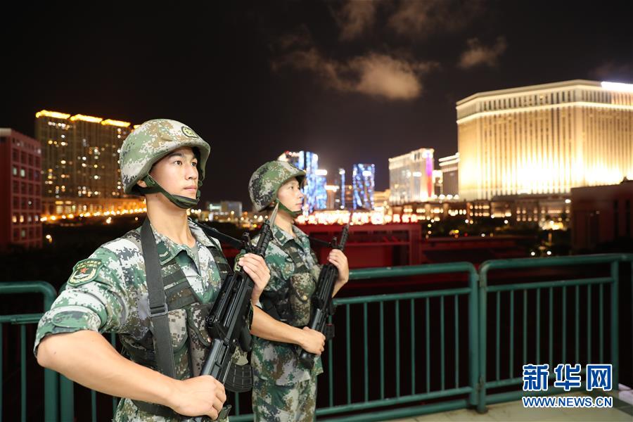 （在習(xí)近平強軍思想指引下&middot;我們在戰(zhàn)位報告&middot;圖文互動）（1）駐澳門部隊：濠江之畔，最可愛的人
