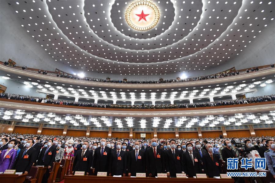 （兩會(huì)&middot;人大開(kāi)幕&middot;XHDW）（34）十三屆全國(guó)人大三次會(huì)議在京開(kāi)幕