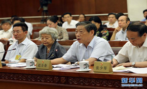 十二屆全國(guó)人大常委會(huì)第十次會(huì)議分組審議現(xiàn)場(chǎng)