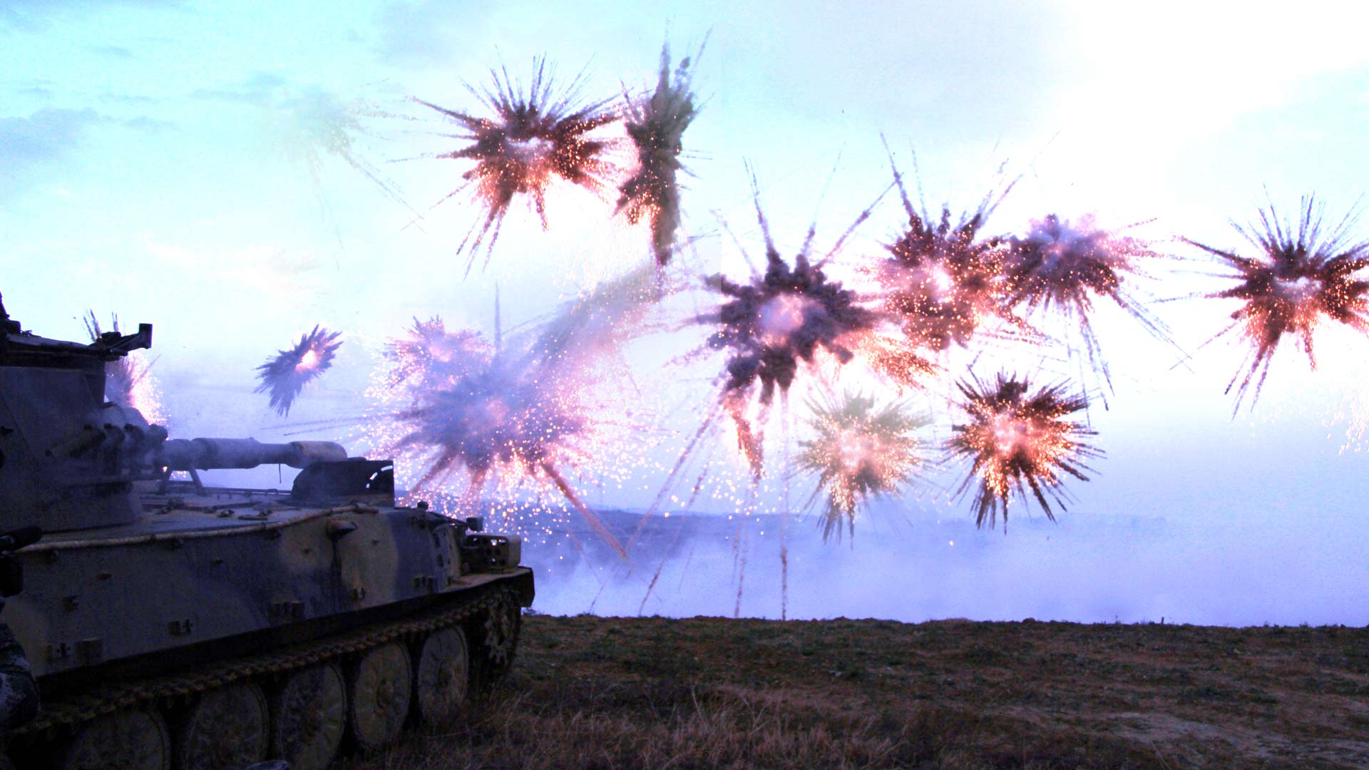 強軍路上，神府紅軍勇往直前