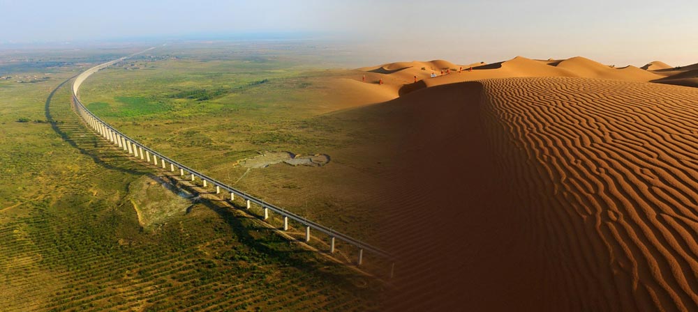 【高清圖集】&ldquo;昨日荒沙地，今日聚寶盆&rdquo;
