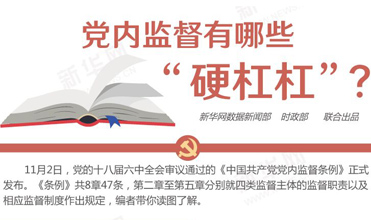 黨內(nèi)監(jiān)督有哪些&ldquo;硬杠杠&rdquo;？