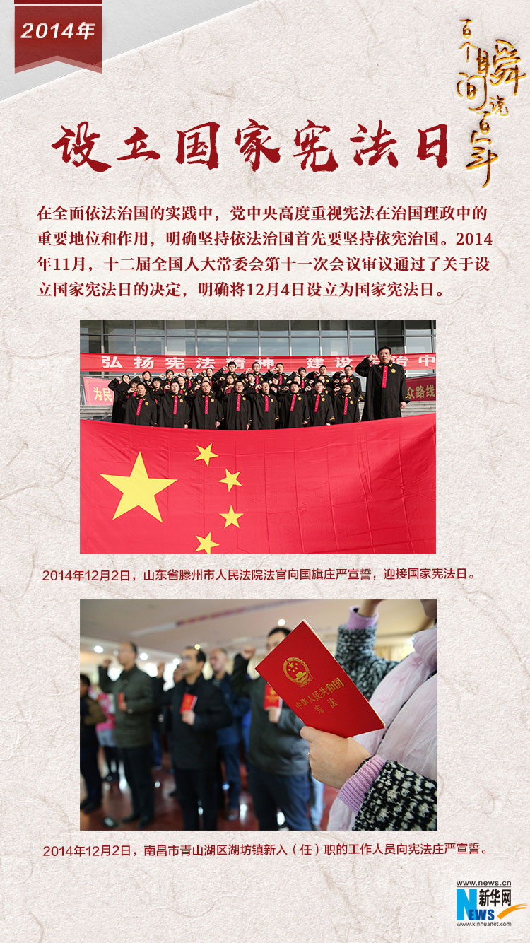 2014，設(shè)立國家憲法日