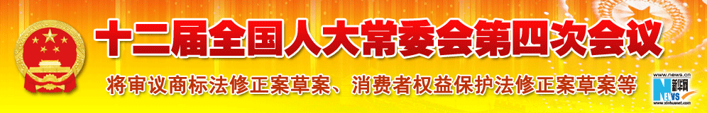 十二屆全國(guó)人大常委會(huì)第四次會(huì)議