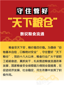 守住管好&ldquo;天下糧倉(cāng)&rdquo;&mdash;&mdash;數(shù)說(shuō)糧食流通