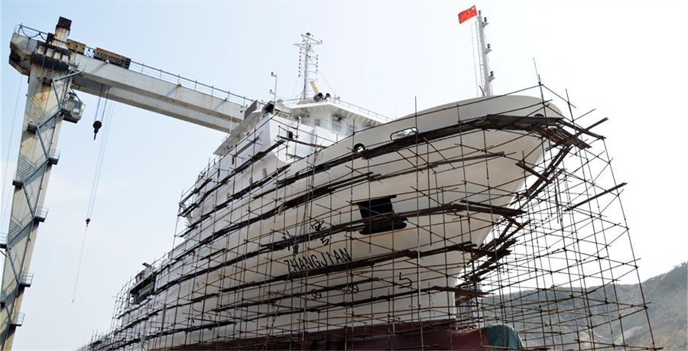 萬米級載人深淵器科考母船&ldquo;張謇&rdquo;號基本完工