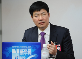 楊益民在訪談現(xiàn)場