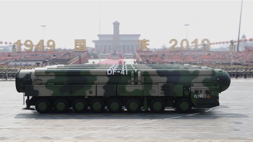 300秒回顧國(guó)慶70周年大閱兵！東風(fēng)-41、殲-20震撼亮相