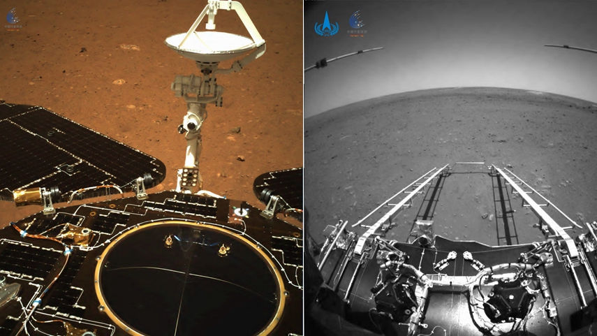 探索星辰大海 祝融號(hào)&ldquo;來(lái)信&rdquo;了！