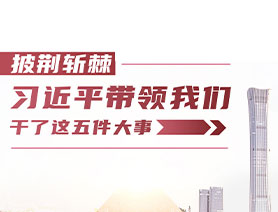 披荊斬棘！習(xí)近平帶領(lǐng)我們干了這五件大事