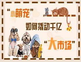 &ldquo;小萌寵&rdquo;如何撬動千億&ldquo;大市場&rdquo;？