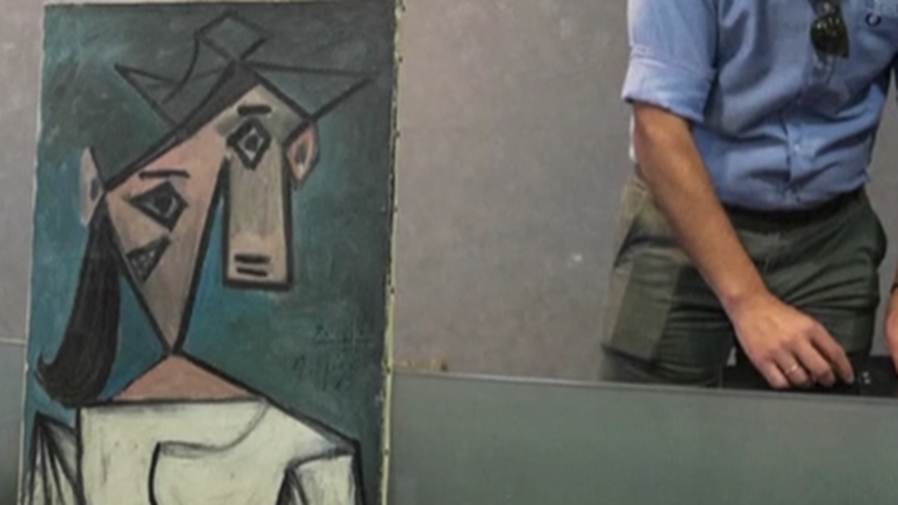 失而復(fù)得！希臘警方尋回9年前失竊的畢加索畫作