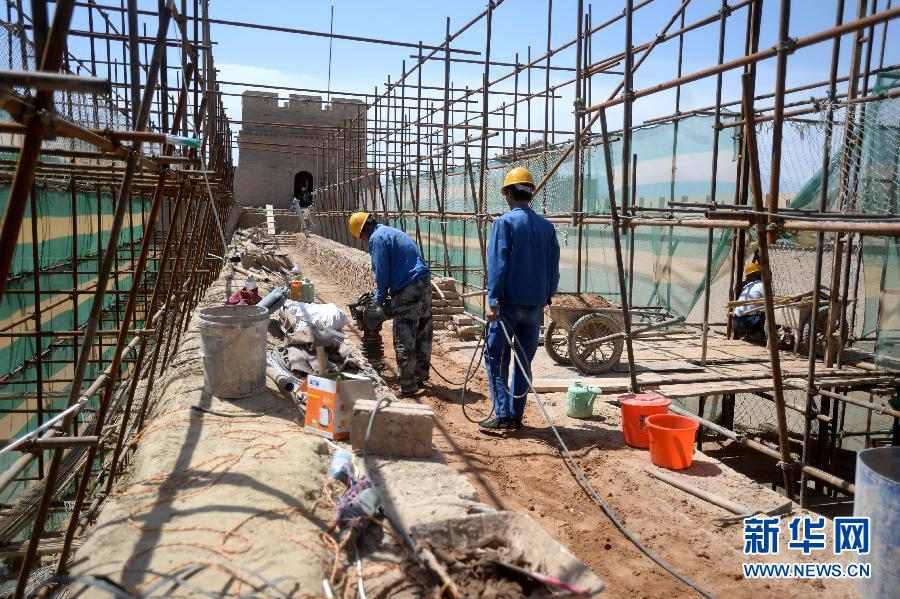 （新絲路&middot;新夢(mèng)想&middot;圖文互動(dòng)）（2）萬里長(zhǎng)城西起點(diǎn)再煥生機(jī)