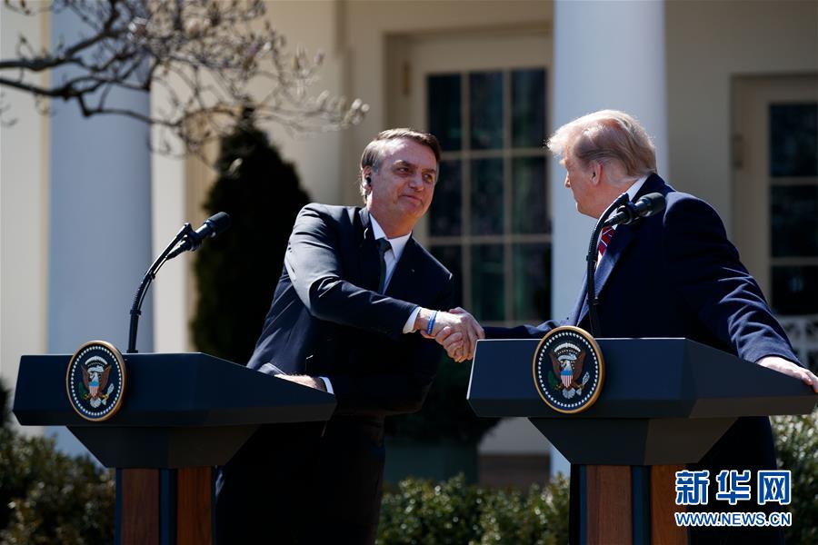 （國(guó)際）（4）特朗普稱(chēng)美國(guó)有意給予巴西&ldquo;非北約主要盟國(guó)&rdquo;地位