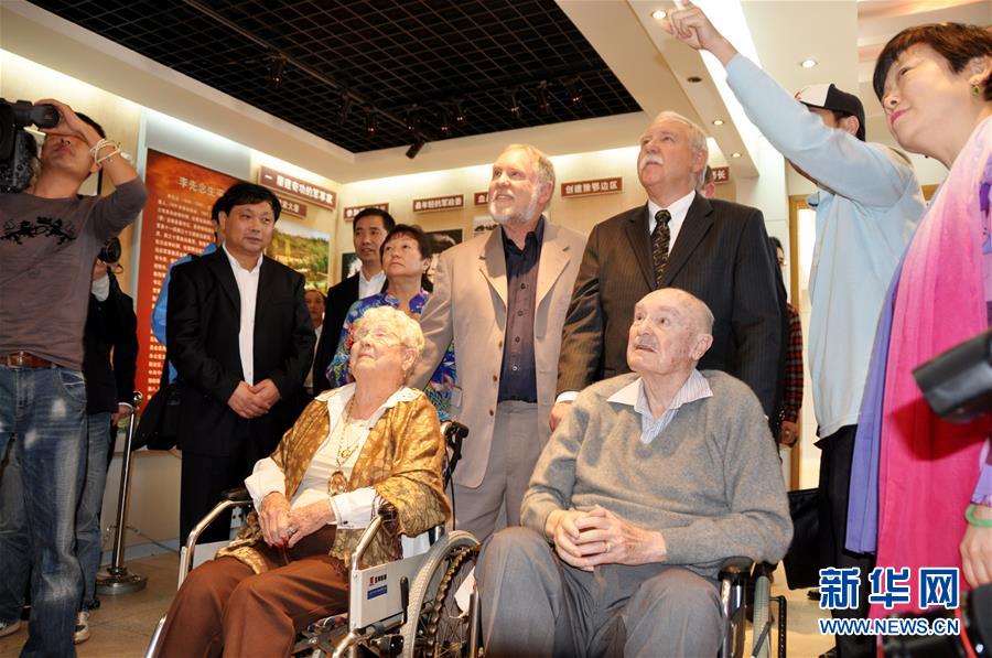 (國際· 圖文互動(dòng))(9)通訊:“和平是我們共同的追求”——美國“飛虎隊(duì)”父子的中國情緣