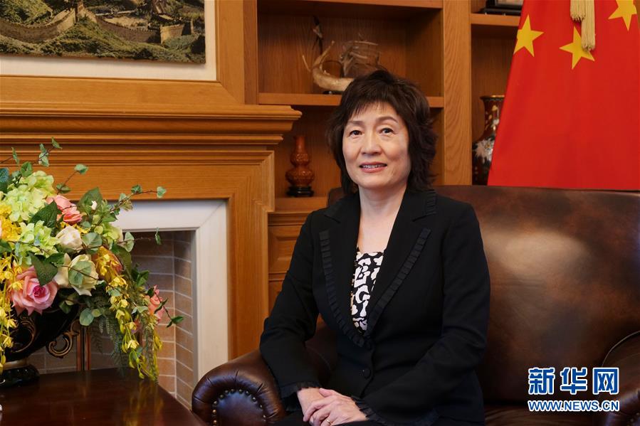 （習近平出訪配合稿&middot;圖文互動）專訪：中希關系已成為不同國家間和平相處、合作共贏的典范&mdash;&mdash;訪中國駐希臘大使章啟月