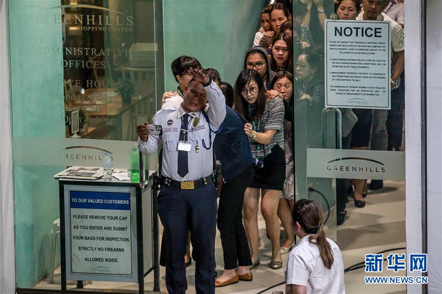 （國際）（2）菲律賓首都商場(chǎng)遭劫持人質(zhì)全部獲釋