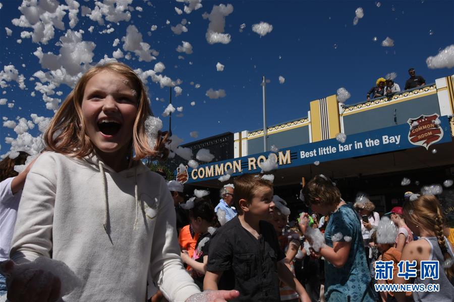 （國際&middot;圖文互動(dòng)）（2）通訊：中國元素在新西蘭迎春花車巡游活動(dòng)中放光彩