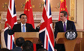 金融先行 李克強(qiáng)訪(fǎng)英打造雙邊經(jīng)貿(mào)合作升級(jí)版
