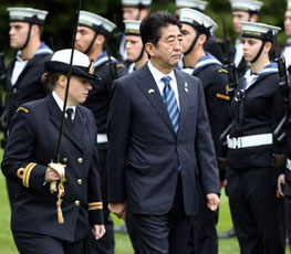 日澳"度蜜月"劍指何方？