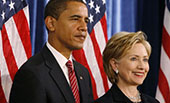 希拉里&ldquo;停火&rdquo;奧巴馬，現(xiàn)時而已？